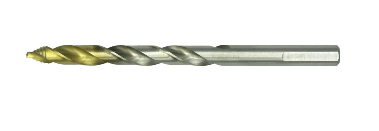 Spirálový vrták se stupňovitým hrotem nyní k dispozici také v nabídce International Tools